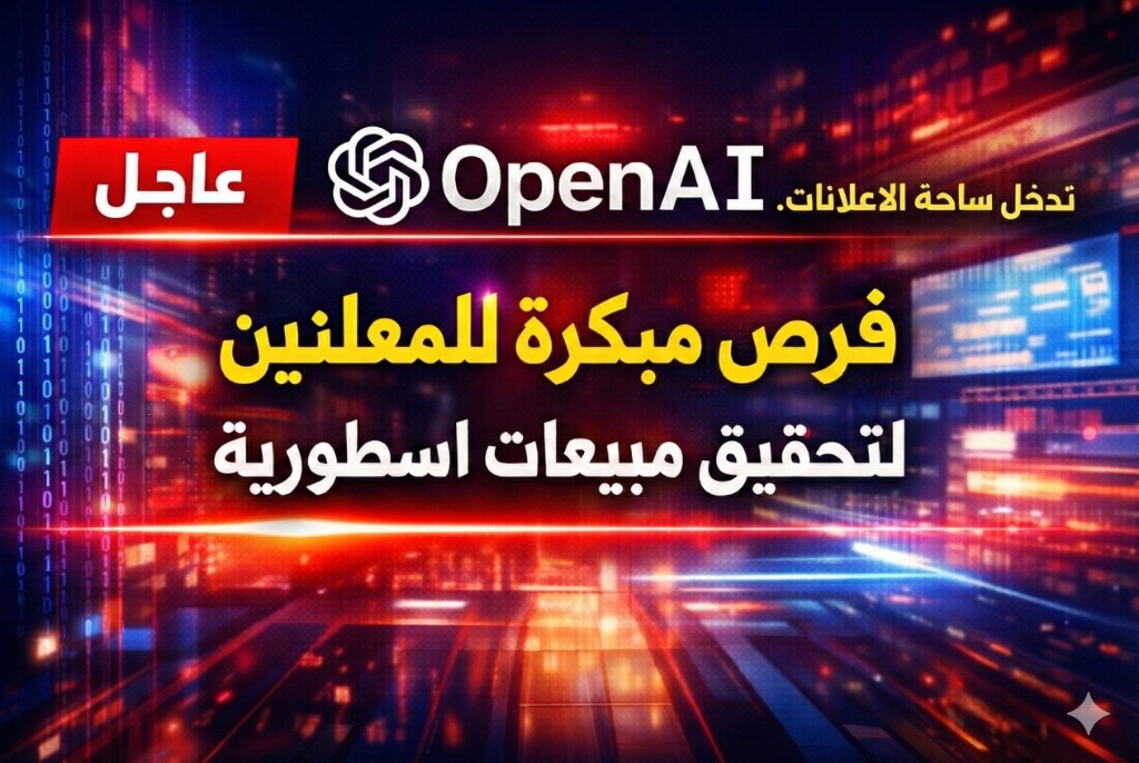 عاجل: دخول OpenAI مجال الإعلانات يفتح فرصًا جديدة أمام المعلنين الأذكياء